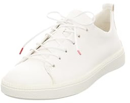 Think! Damen TURNA chromfrei gegerbte nachhaltige Halbschuhe, Bianco 1080
