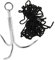 Yardwe Grappling Hook mit Seil Robuster Kletterhaken für Outdoor-aktivitäten Angeln und Camping Vielseitiger Dreizackiger Haken mit Verbessertem Grip und Solider Konstruktion für