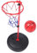 JOINPAYA 1 Satz Wasserbasketballkorb Pool-Basketballtor Basketballkorb für Pool Poolspiel Schwimmender Basketballkorb Pool Basketball Set Spiele am Pool zum Spielen Poolzubehör Plastik
