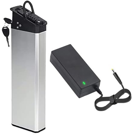 ZXLLAFT Batterie au Lithium 48V 10Ah 13Ah 17,5Ah 15Ah Batterie Lithium-ION 52V 10Ah 13Ah 15Ah 17,5Ah Batterie Amovible pour kit Moteur 250W - 950W avec Chargeur et Port 5 Trous,52v15ah