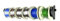 MegaMaxx 3core Flex Cable Reel Holder - Drum Dispenser Hanging Bracket for Tidying Reels of Cable - Wall Mount in Garage, Shed, Workshop, Industrial Space (250 mm)