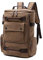 Canvas Backpack, Casual Backpack Unisex Vintage Canvas Rucksack Hiking Backpack Travel Bag Laptop Backpack School Bag Student Bag Satchel Trekking Backpack Camping Bag Coffee