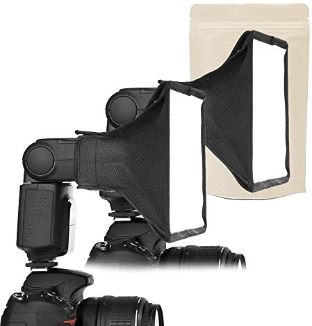 X2 Softbox 15x20 pour Flash diffuseur Universel Pliable Portable Compatible Toutes Marques Canon Nikon Vivitar Sony Pentax Yongnuo- Adaptout Marque Française
