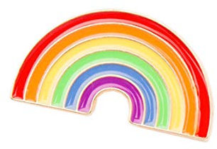 Broche en émail fantaisie pour femme et fille