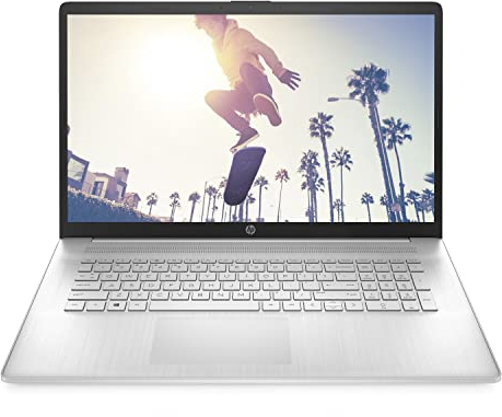 HP 17 <> Silber <> 17,3 FHD <> Core i7 1255U <> RAM: 32GB <> SSD: 1000GB <> beleuchtete Tastatur <> Windows 11 Pro <> Office 2021 Professional
