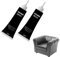 Crema De Reparación De Cuero,Crema Reparadora De Cuero,Crema de Renovación de Cuero, Reparación y Protección de Arañazos en Cuero para Asientos de Automóvil, Sofás, Abrigos de Cuero, Negro 2PCS