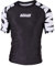 Scramble BAKA MMA Fightwear Rashguard - Black & White. Mens Short Sleeve Gym Compression Vest Top. Brazilian Jiu Jitsu Training Base Layer Shirt. BJJ Rash Guard, for Martial Arts Sports. X-Large