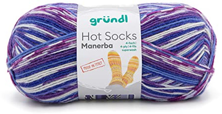 gründl Gründl Hot Socks Manerba Sockenwolle 4-fädig 100g 420m