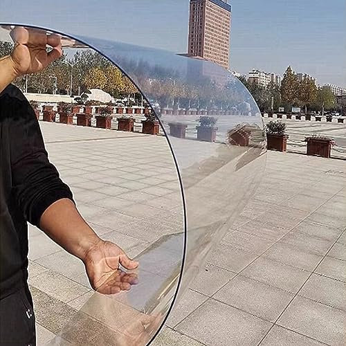 XINGWANGG Planchas Transparentes de Policarbonato,Placas para Invernaderos,Paneles para Tejado,Impermeable,Marquesinas Exterior para Puertas Ventanas Jardín,con Tornillos,Personalizable (1.56x4m)