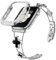 La correa de metal de diamante añade brillo a tu reloj. Compatible con Apple Watch Band y Case Series 9/8/7/SE/6/5/4/3/2/1. El trébol es simple y elegante. Adecuado para tamaño femenino de 41 mm, 45