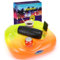 FEEBRIA Verbesserter Pool-Getränkehalter für Whirlpool, Strand und Party-Dekoration (Orange)