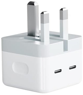 For Lenovo Tab Plus Tab P12 Tab M10 Tab M9 Tab M8 Tab P11 2nd Gen Tab P11 Pro Tab K11 Plus Charger, 35W Super Fast Charger Plug, Foldable Dual USB C Plug Wall Charger Power Adapter
