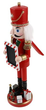 Garneck Soldatino in Per Decorazione Da Per Natale Statuetta Unica Da Scaffale Per Feste
