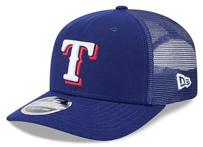New Era Texas Rangers 9Seventy Stretch-Snap MLB Trucker Cap Blau - One-Size