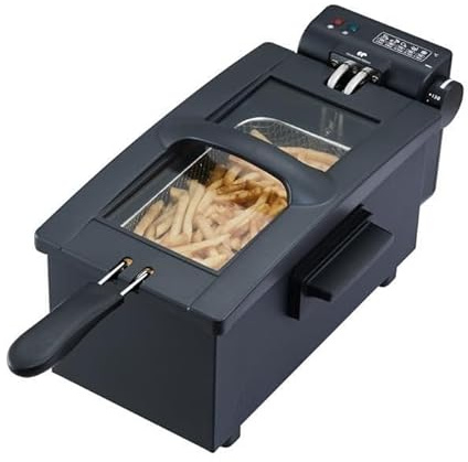 Friteuse - CONTINENTAL EDISON - CEFR3BLK - 3 L - 2000 W - 1 panier - Noir