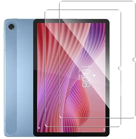 AUUYYA 2 Pack Tempered Glass for Lenovo Tab 10.1 Inch 2025 TB311FU / TB-311XU Screen Protector, 9H HD Screen Protector Film Compatible with Lenovo Tab 10.1, Anti Scratch Bubble-Free Ultra Resistant