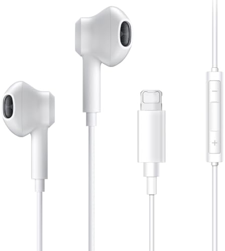 Cengxing Auriculares para Phone, Auriculares con Cable Estereofónico,