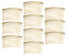 Lot de 10/20/30/70 Peigne de Cheveux Accessoires pour Cheveux Loisir Créatif,Peigne à cheveux en Métal Créatif, Accessoires Peigne Clip avec Des Dents pour les Femmes (10 Pcs, Or)