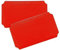 move and stic 2er Set Platte rot 20x40 cm
