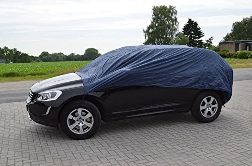 Gravidus Halbgarage Größe XXL - Optimaler Schutz gegen Vereisung, UV-Strahlung und Schnee - Reißfest und kältebeständig bis -30 °C, inkl. Aufbewahrungsbeutel