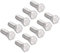sourcing map Bulloni esagonali 3/8-16x1 pollice 304 Bullone esagonale in acciaio inossidabile 10pcs