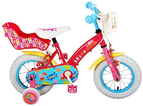 Peppa Pig Unisex-Youth 81264-CH-IT Kinderfahrrad, Rosa, Kleinkind