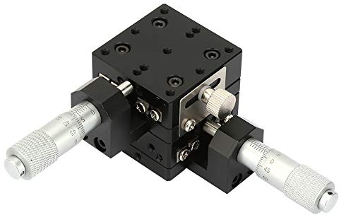 Linearer Präzisions-XY-Tisch, manueller Schiebetisch, 40 * 40 * 40 mm für die Präzisionsinspektion von Positionierungs- und Bewegungslabors für mechanische Geräte