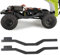 AXspeed Carbon Fiber Chassis-Rahmenschienen für 1: 24 Axial SCX24 AXI90081 RC Upgrade-Teile