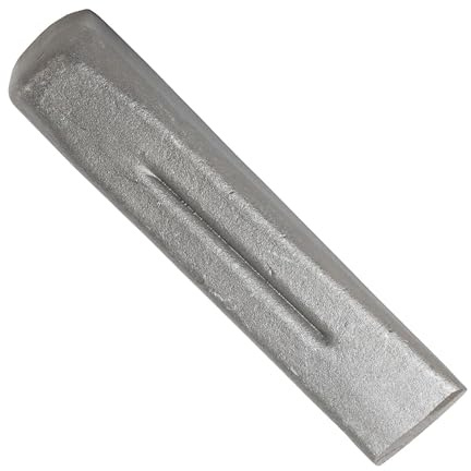 COUNCIL TOOL 5 lb Splitting Wedge, Square Head Timber Wedge, Made in USA
