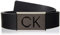Calvin Klein Casual PQ Plaque Belt 35MM W130 CK Black
