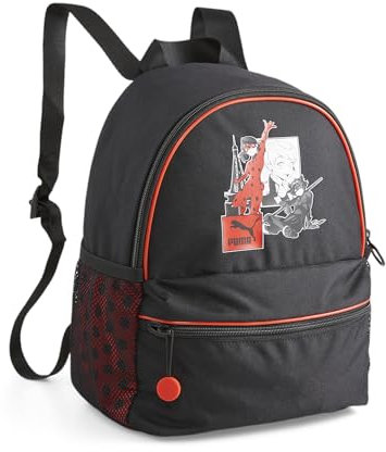 PUMA Unisex Kinder X Miraculous Rucksack, Black-AOP, Einheitsgröße