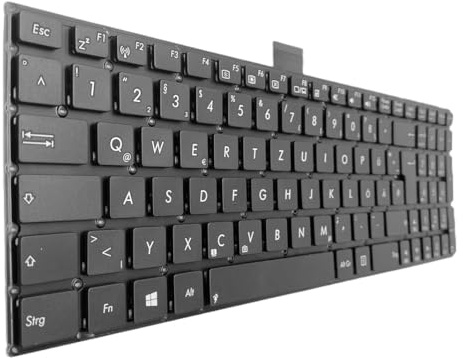 T-ProTek Deutsche Tastatur kompatibel für Asus A555 A555L A55LD A555LN A555LJ A555LF A555LP R556L