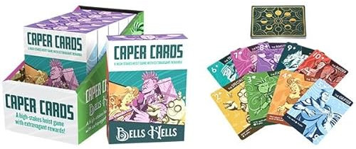 Critical Role: Caper Cards: Bells Hells - Ein High-Stakes Heist Spiel mit extravaganten Belohnungen, Blackjack-ähnliches Kartenspiel mit Twists, ab 12 Jahren, 1-4 Spieler