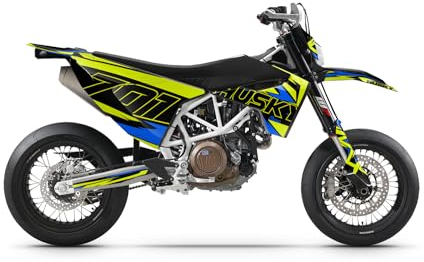 Dekor, Aufkleber für Husqvarna 701 - Zenith Edition (Gelb | Blau)
