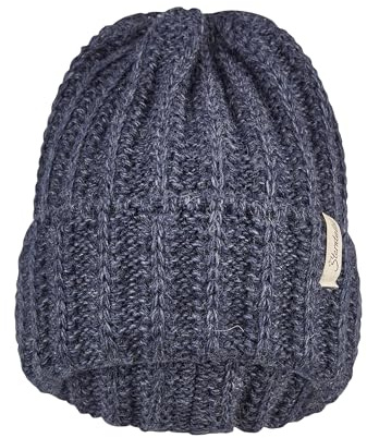 Sterntaler Strickmütze - Softe Unisex Beanie, gefüttert mit wärmendem Baumwollfleece (Bio)