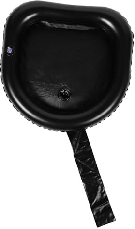 Beaupretty Bassine à shampoing légère et gonflable lavabo portable Lavabo gonflable bol de shampoing portable bol de shampoing pour évier pour la maison shampouineuse bacs à shampoing Ménage