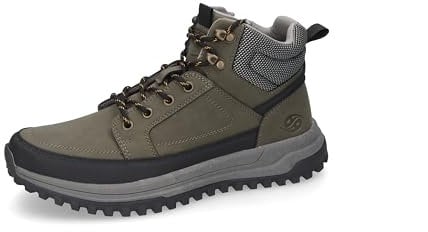 Dockers by Gerli Herren Combat Boots, Männer Stiefeletten,Booties,halbstiefel,Kurzstiefel,uebergangsschuhe,uebergangsstiefel,Oliv,45 EU