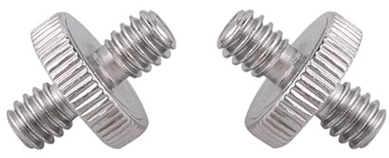 2pcs 1/4 Zoll Schraube, Edelstahl, Kamera, Stativ, Adapte Kamera, Stativ, Adapter, Gewinde, Schraube, 1/4 Zoll, Edelstahl, Befestigung, Zubehör, Fotografier.