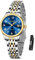 Taxau Armbanduhr Damen Einfach Klein Zifferblatt - Damenuhr mit Datum Wasserdicht - Klassisch Uhr Damen Quarzuhr Gold Silber Edelstahlband