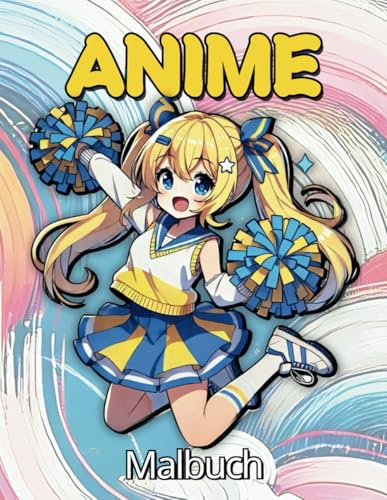 Anime Manga Malbuch für Kinder & Erwachsene: 50 süße japanische Mädchen & Jungs Ausmalmotive