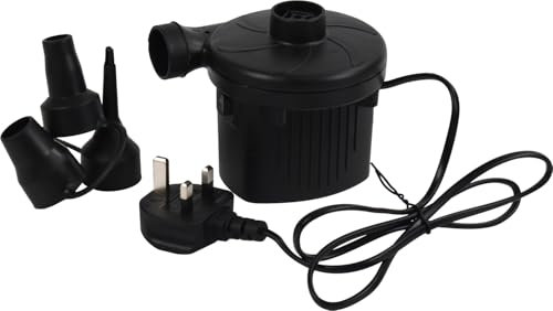 150W Electric Air Pump for Inflatable Air Bed - Footballs - Balloons - Paddle Pools