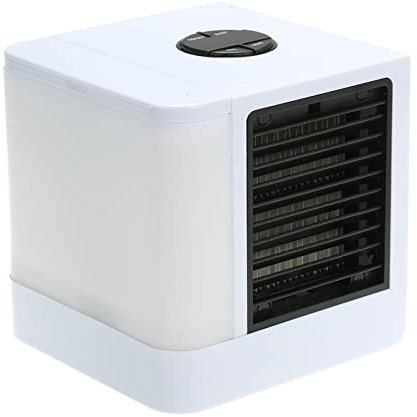 TJHRJTY Aire Acondicionado pequeño Enfriador de Aire de Espacio Personal, Aire Acondicionado portátil, miniventilador de Mesa evaporativo