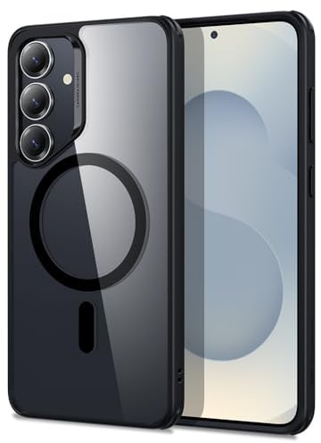 ESR for Samsung Galaxy S25 Plus Case, Compatible with MagSafe, Magnetic Case for Galaxy S25+ Plus, Military-Grade Protection, Yellowing Resistant, Classic Series, Clear Black