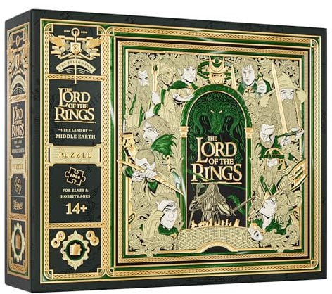 Herr der Ringe Multi-Dimensionales Puzzle (1000 Teile)