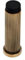 Infinity Decor Ribbed Design Wall Mounted Door Stop for Skirting Door Stopper with Rubber Bumper Tip for Wall/Furniture Protection 75mm (Aged Brass)