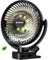Ateroll 10000mAh Clip-On Ventilator mit Fernbedienung,3 Geschwindigkeiten USB Ventilator Akku mit Timer&LED-Lichtern,360° drehbarer batteriebetriebener Tischventilator für Zuhause,Büro und Camping
