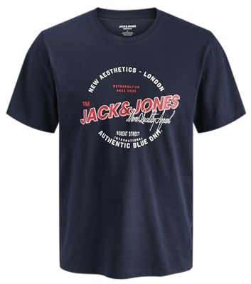 JACK & JONES Jjelogo Tee Ss O-Neck 2 Col Ss26 Sn