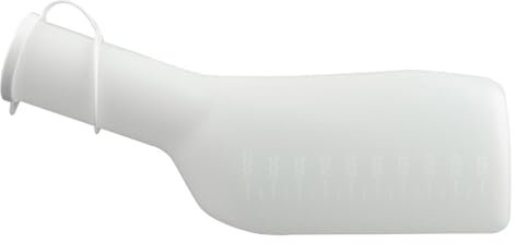 Urinals for Men Spill Proof Nighttime, 1000ml Male Urinal Bottles with Lid, Portable Pee Bottle, Urine Pee Collection Container Pee Jug for Hospitals, Incontinence