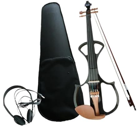 Anfänger Violine Musikinstrument Professionelle 4/4 elektrische Violine mit Koffer (3/4)