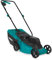 Tagliaerba a Batteria 20V - 32cm, Motore Brushless, 3 Altezze di Taglio, Cesto 30L, Design Ergonomico, Ideale per Giardini Piccoli, Incl. Batteria e Caricatore Rapido